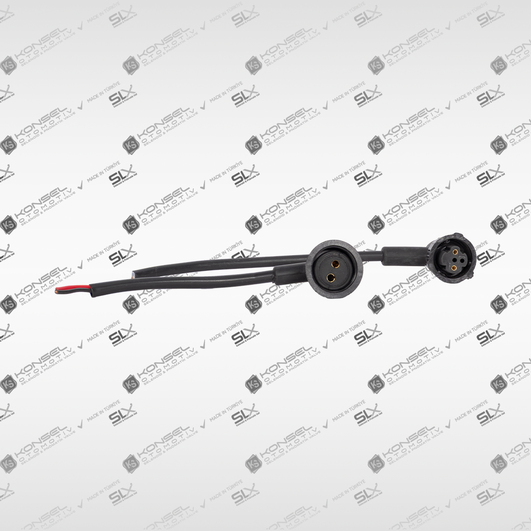 M27x1 - 2 Fişli Bobin Soketi