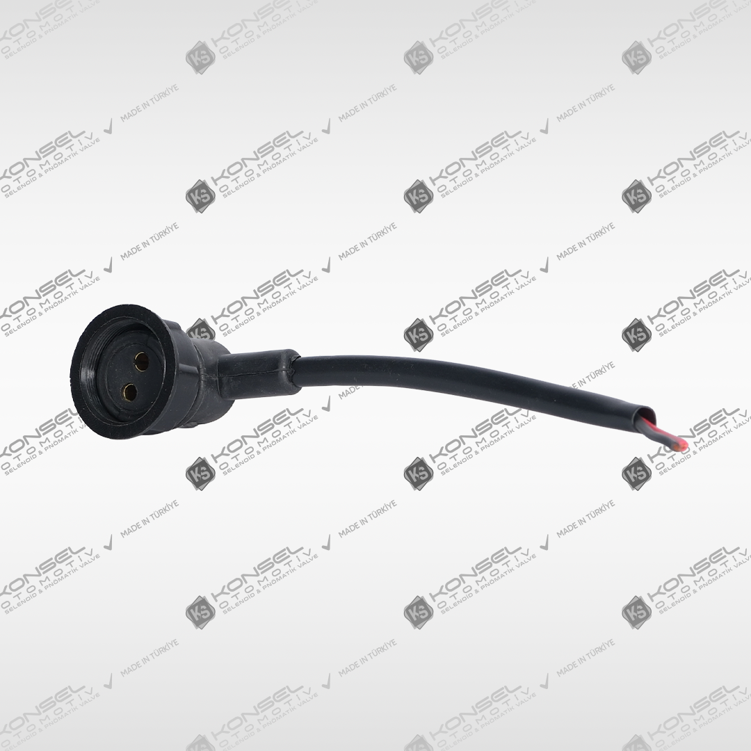 M27x1 - 2 Fişli Bobin Soketi